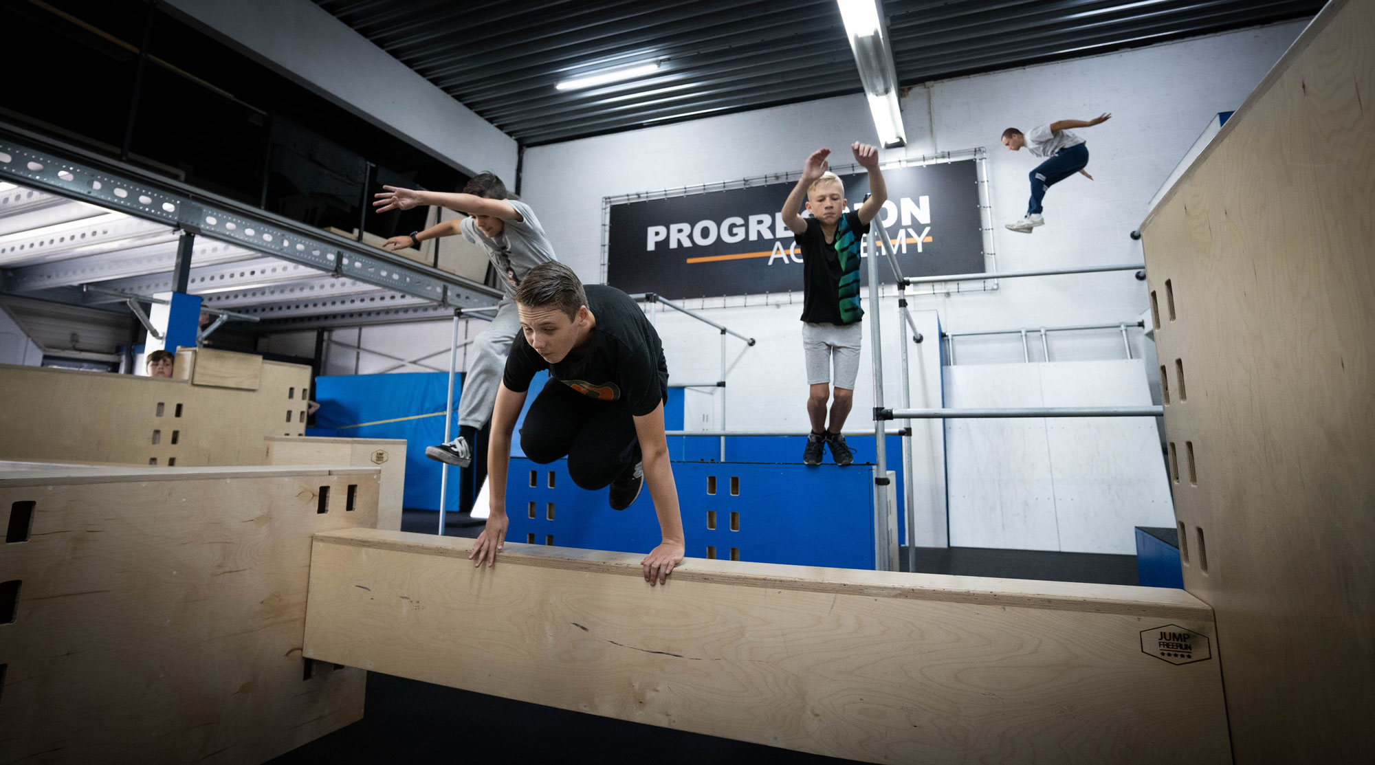 Freerunnen maandag 15:00 to 16:00uur 7 t/m 9 jaar